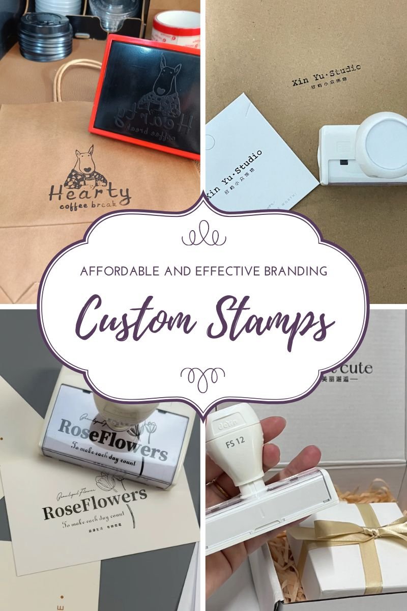 Get Noticed! Affordable and Effective Branding with Custom Stamps ...