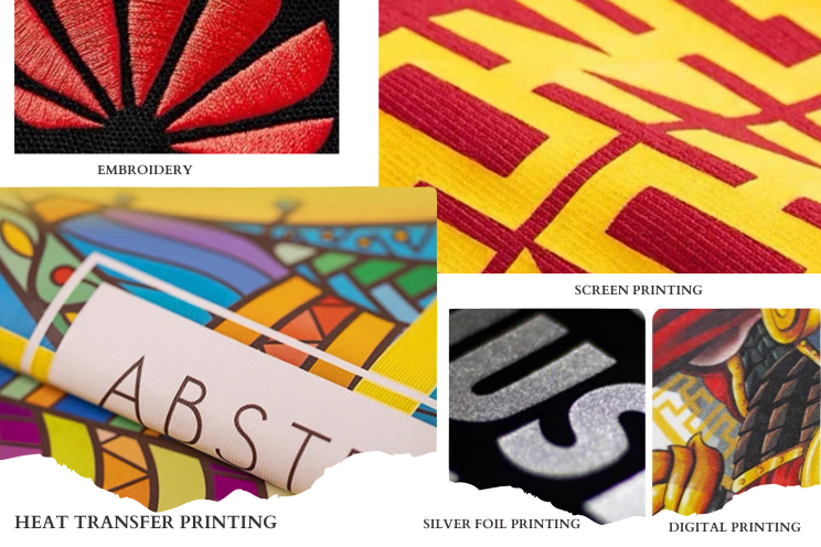 Embroidery and printing