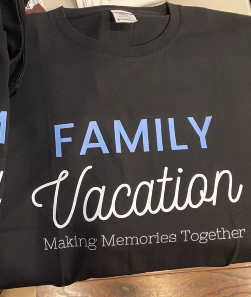 custom family reunion shirts