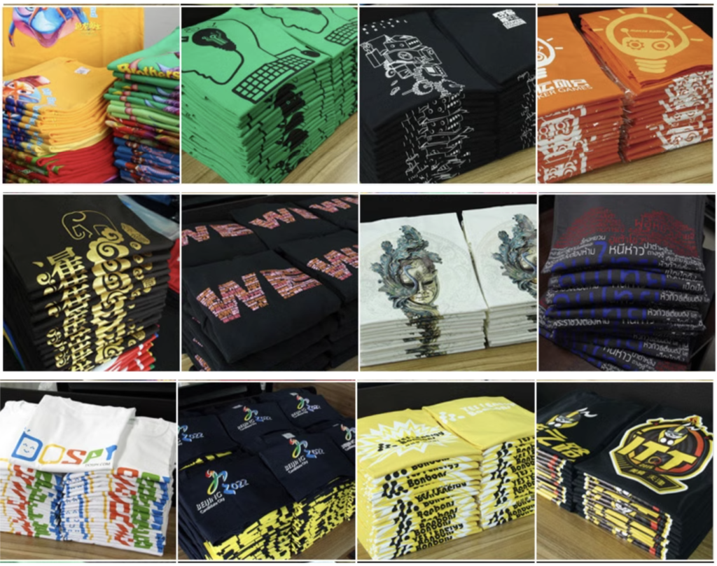 low MOQ custom clothing